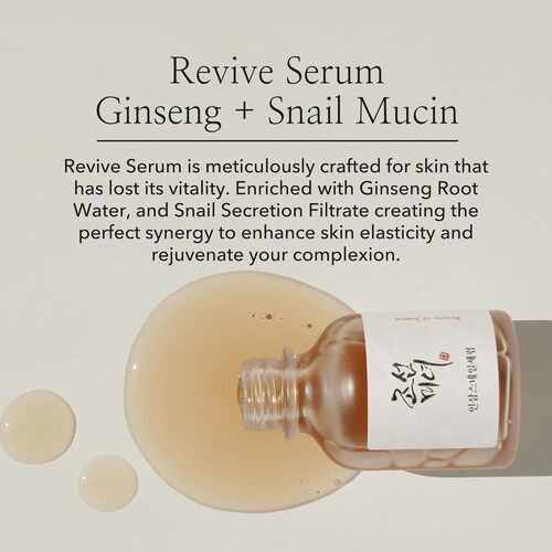 Beauty Of Joseon-Revive Serum : Ginseng + Snail Mucin 30ml