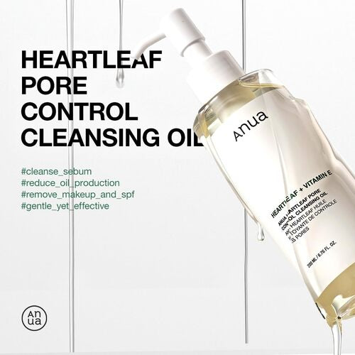 ANUA -Heartleaf Double Cleanse Duo (Foam + Oil)