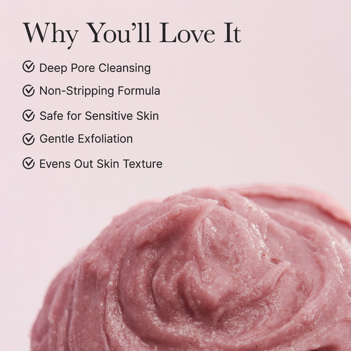 ARENCIA-*renew* Fresh Rosehip Rice Mochi Cleanser 120g