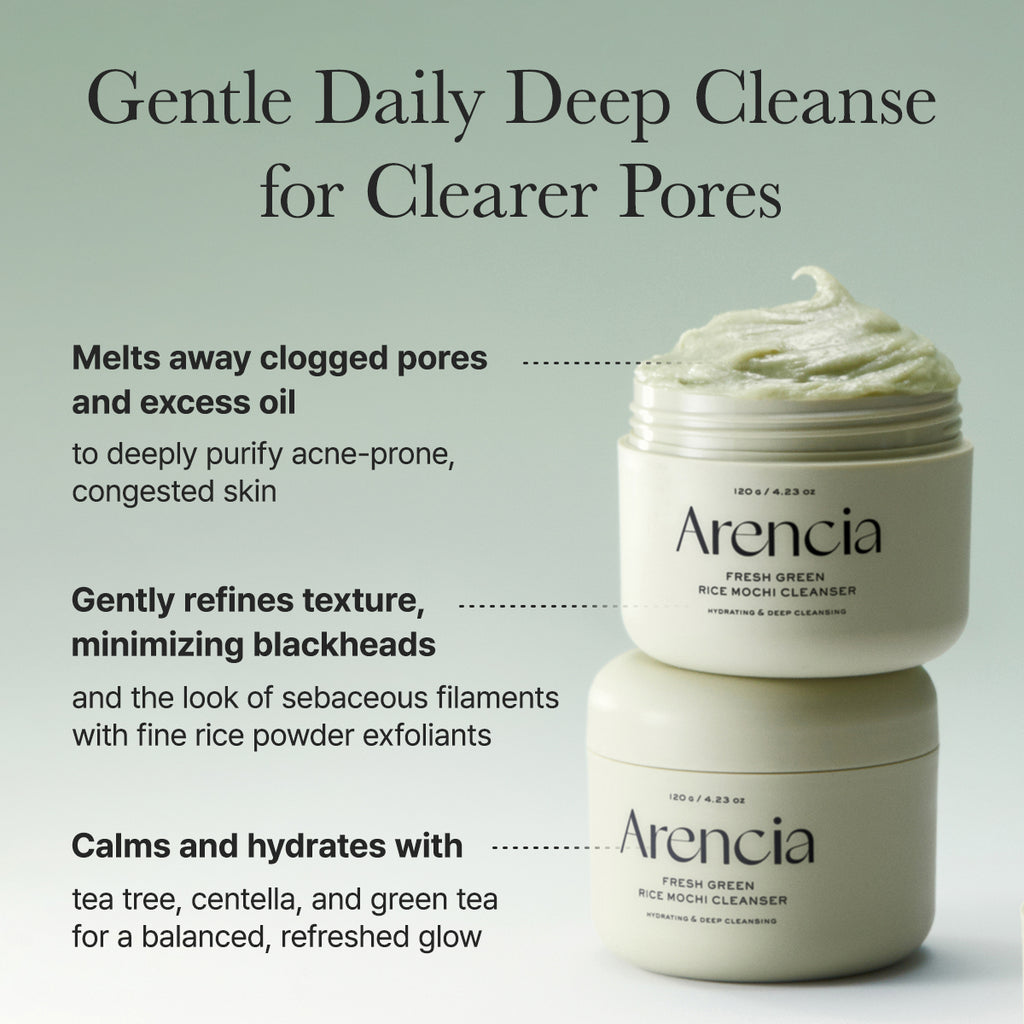 ARENCIA-*renew* Fresh Green Rice Mochi Cleanser 120g
