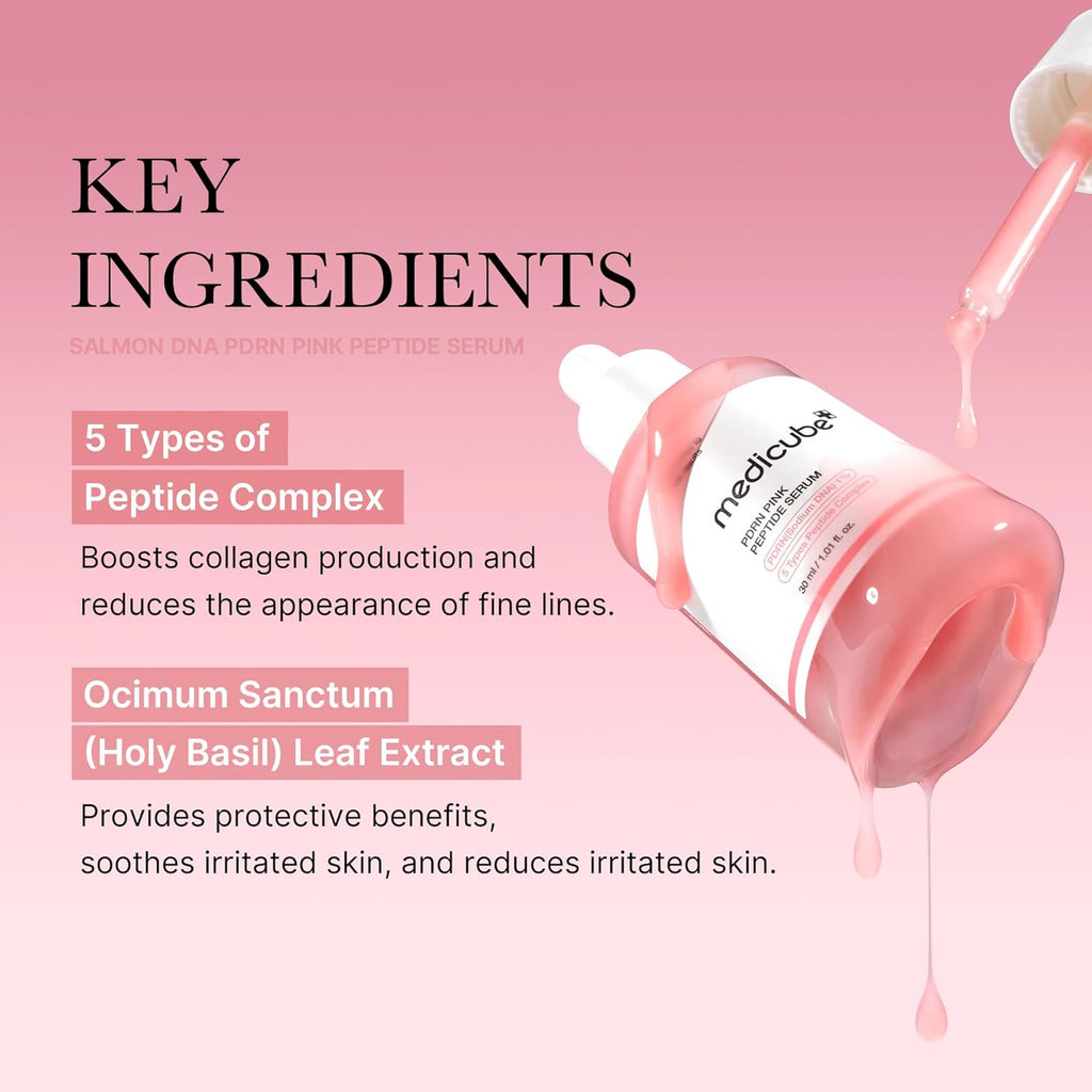 MEDICUBE-Collagen PDRN Pink Peptide Serum 30ml