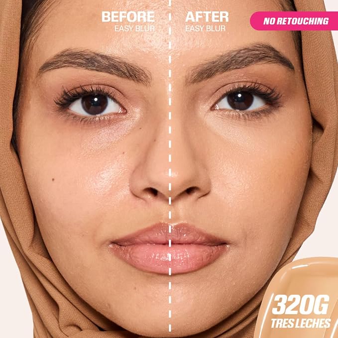 Huda Beauty Easy Blur Natural Airbrush Foundation, Tres Leches,320G