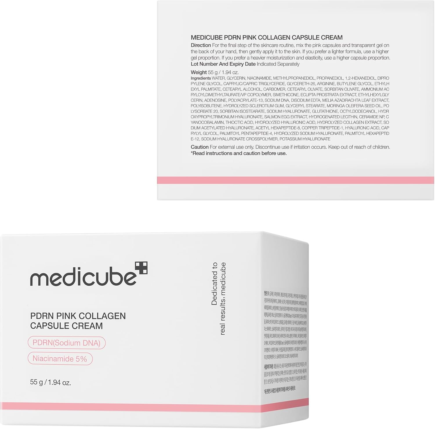 MEDICUBE-PDRN Pink Collagen Capsule Cream