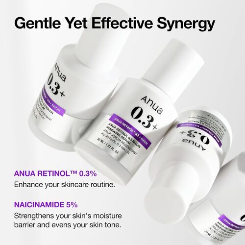 ANUA -Nano Retinol 0.3% + Niacin Renewing Serum 30ml