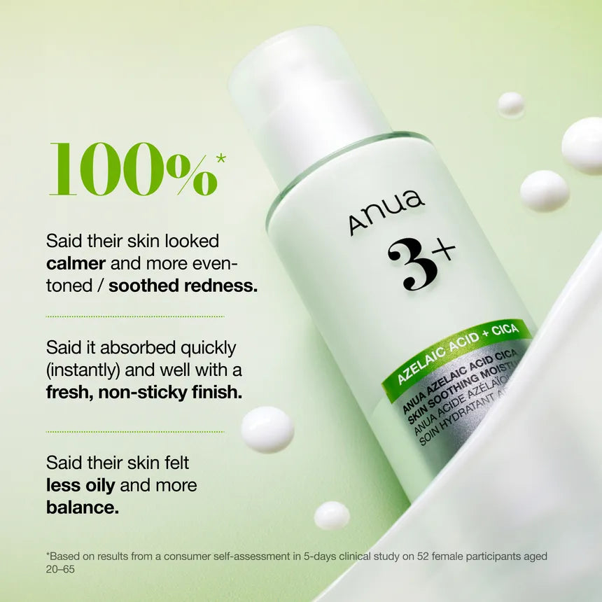 ANUA-Azelaic Acid Cica Skin Soothing Moisturizer 100ml