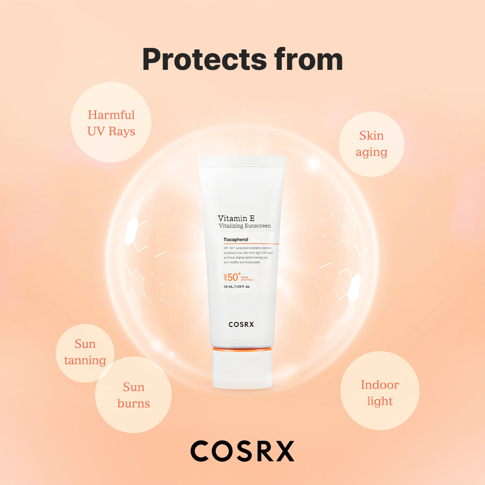 COSRX- Vitamin E Vitalizing Sunscrean 50ml