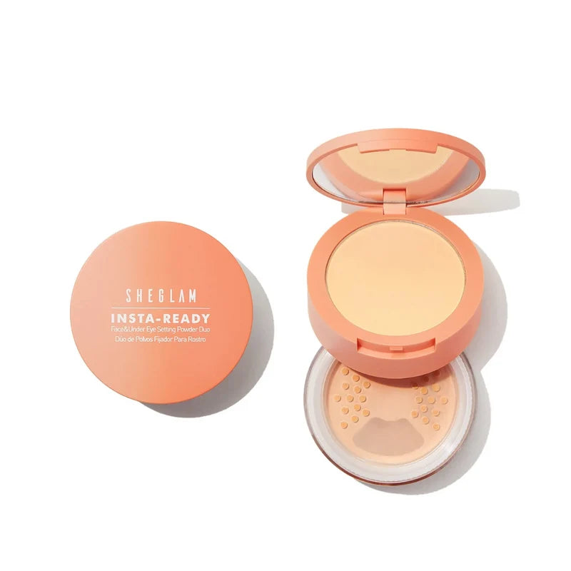 Sheglam Insta-Ready Face And Under Eye Setting Powder .