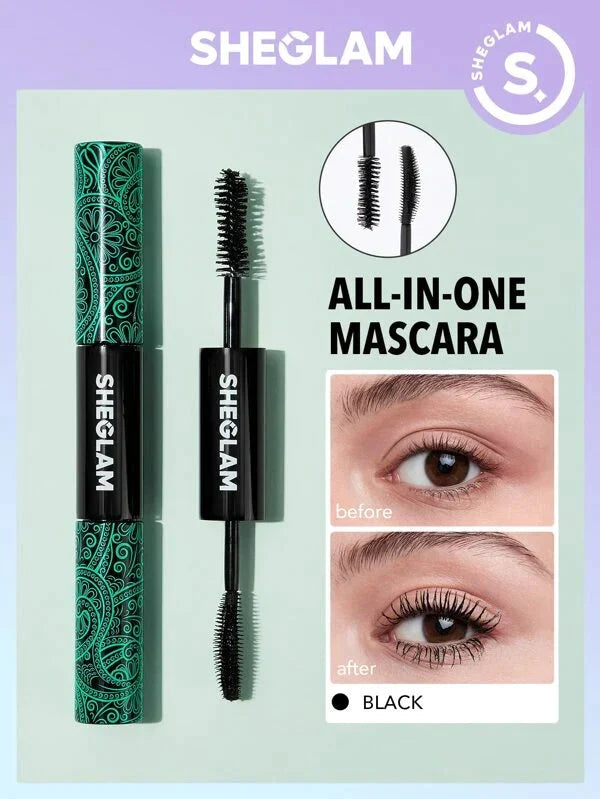 Sheglam All-In-One Volume and Length Waterproof Mascara - Black