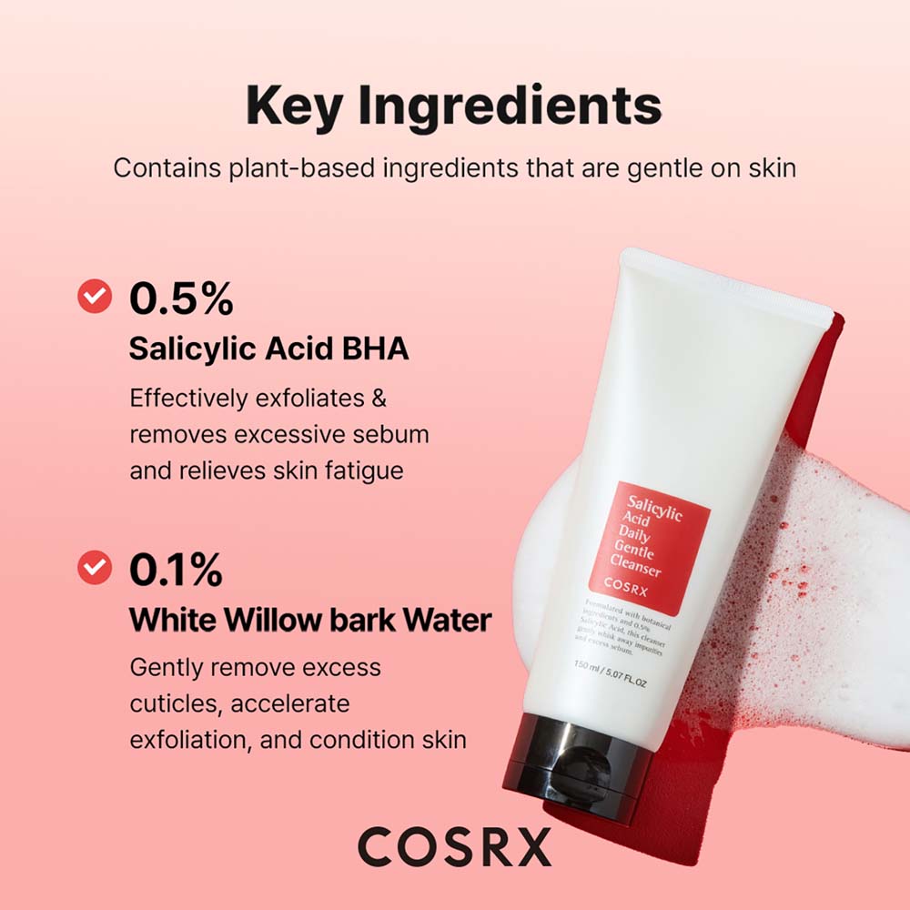 COSRX-Salicylic Acid Daily Gentle Cleanser 150ml