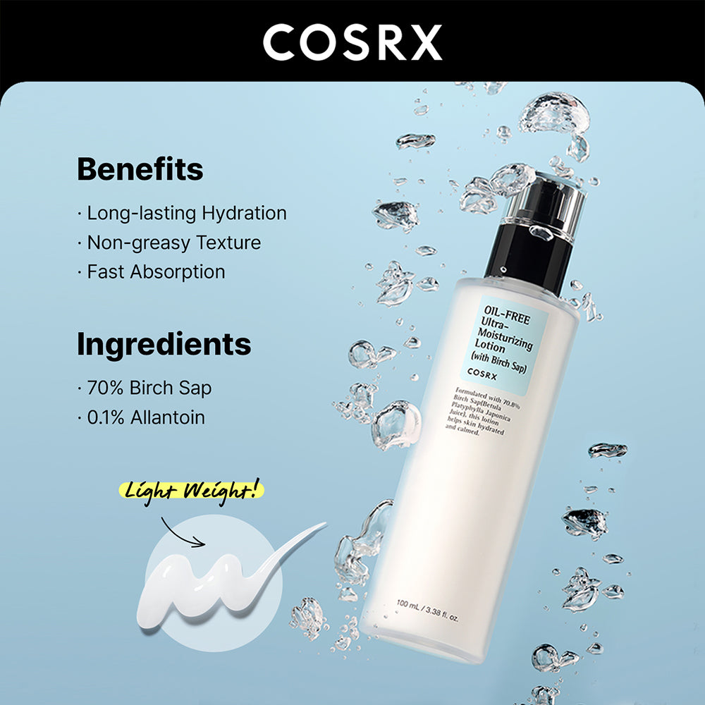 COSRX-Oil-Free Ultra-Moisturizing Lotion