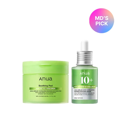 ANUA-Best Azelaic Duo (Serum + Toner Pad)