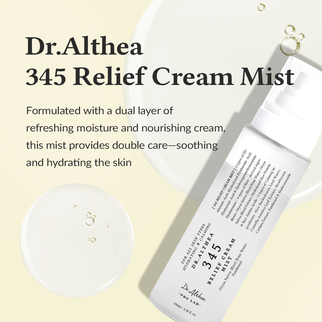 DR.ALTHEA-345 Relief Cream Mist 60ml