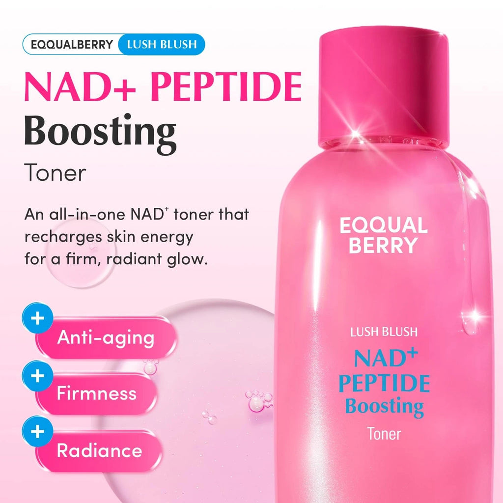 EQQUALBERRY - Nad+ Peptide Boosting Toner (150ml)