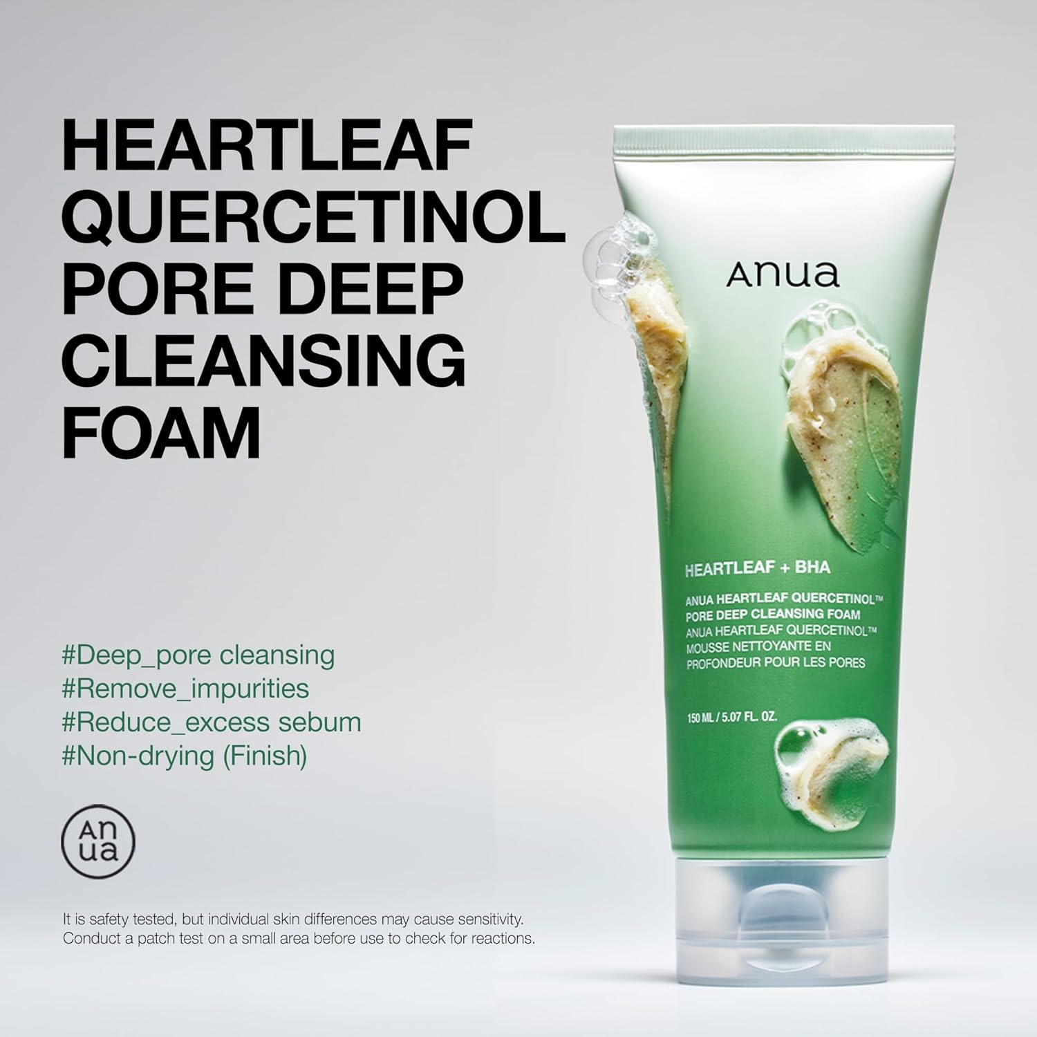 ANUA -Heartleaf Double Cleanse Duo (Foam + Oil)