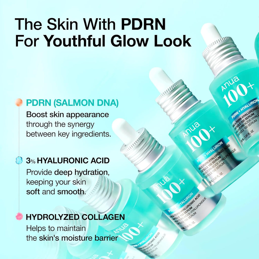 ANUA -PDRN Hyaluronic Acid Capsule 100 Serum 30ml