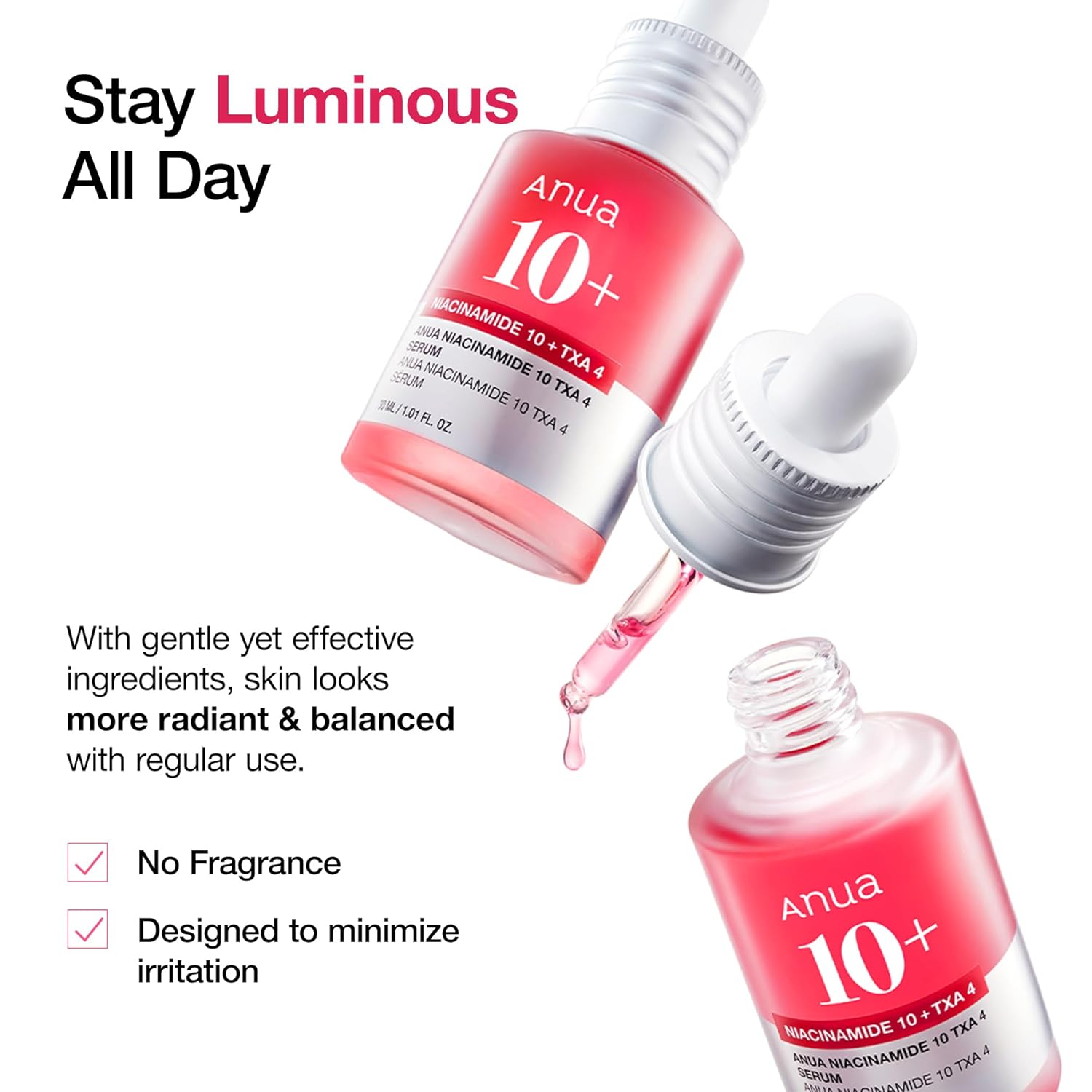 ANUA -Niacinamide 10% + TXA 4% Dark Spot Correcting Serum 30ml