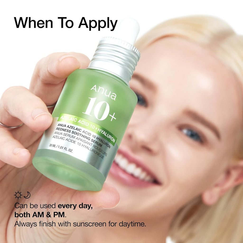 ANUA -Azelaic Acid 10 Hyaluron Redness Soothing Serum 30ml