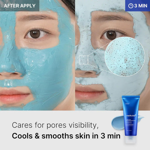 MEDICUBE-Zero Pore Blackhead Mud Mask 100g